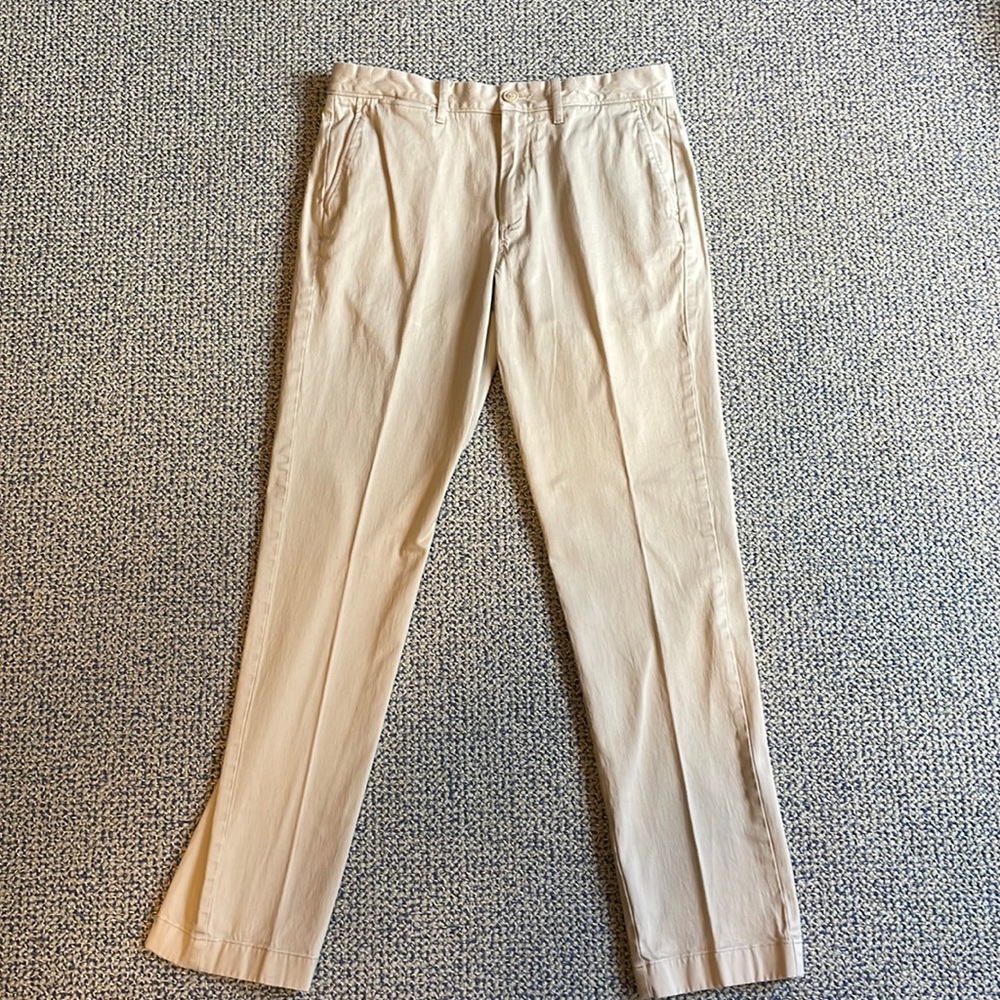 JCrew stretch, 770 straight khaki pants